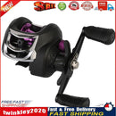 Bait Casting Reel Magnetic Brake 8kg Max Drag 7.2/1 Wheel (Purple Left) Newly