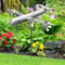 Metal Airplane Windmill Aircraft Wind Spinners Outdoor Garden Yard Decorations