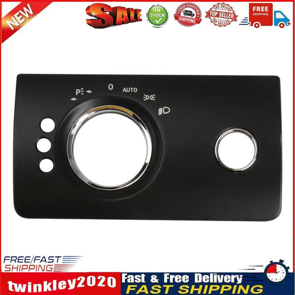 Headlight Switch Repair Cover for Mercedes-Benz W164 2007-2011 (Black C) Newly