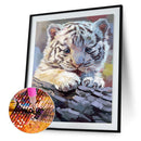 5D DIY Diamond Painting Baby Tiger Cross Stitch Embroidery Needlework Mosaic Kit