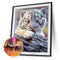 5D DIY Diamond Painting Baby Tiger Cross Stitch Embroidery Needlework Mosaic Kit