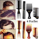 Beard Styling Hairdressing  Tool Wide Teeth Fork Comb Barber Shop Hair Brush