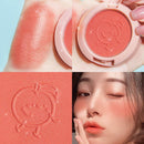 Breathable Face Mineral Pigment 6 Colors Blush Monochrome Blush Makeup Palette