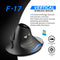 ZELOTES 2.4G Gaming Mouse Ergonomic Upright Optical Wireless LED Game Mouse