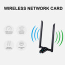 USB WiFi Receiver Dongle 1200M RTL8812AU 2.4+5.8GHz Dual Band Wireless Adapter