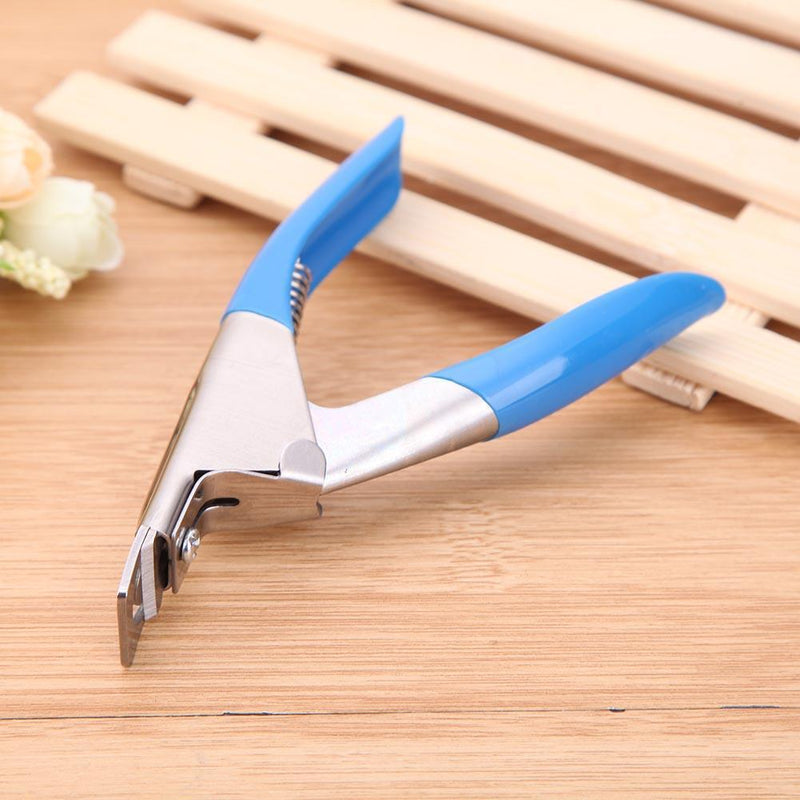 Stainless Steel Nail Clipper Acrylic Gel False Nail Tips Edge Cutter Tools