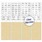 8 Sheets 208 PCS Creative Transparent Waterproof Spice/ P6D0 Labels Herb B8B8