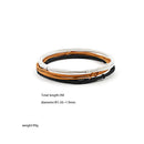 2xPushback Wire Braid Cotton Cable for Electric Guitar BassBlackWhiteYellow