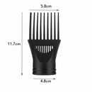Salon Air Blow Collecting Wind Nozzle Comb Heat Insulating Hair Dryer Nozzle