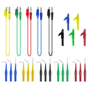 Durable Multimeter Test Lead Kit Test Probe Set U-shaped Plug Test Tools Set