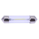 10pcs 39mm White COB LED Car Interior Glass Lens Festoon Dome Reading Light