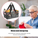 Knitting Bag Organizer Yarn Storage Case Crochet Hook Needles Sewing Totes Newly