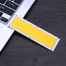 12V 10W COB Panel Light LED Strip Light Lamp Bulb 120X36mm Warm White Newly