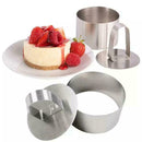 Round Mousse Mould Cake Steel Ring Pastry Mold Baking TOP Tool S8P1