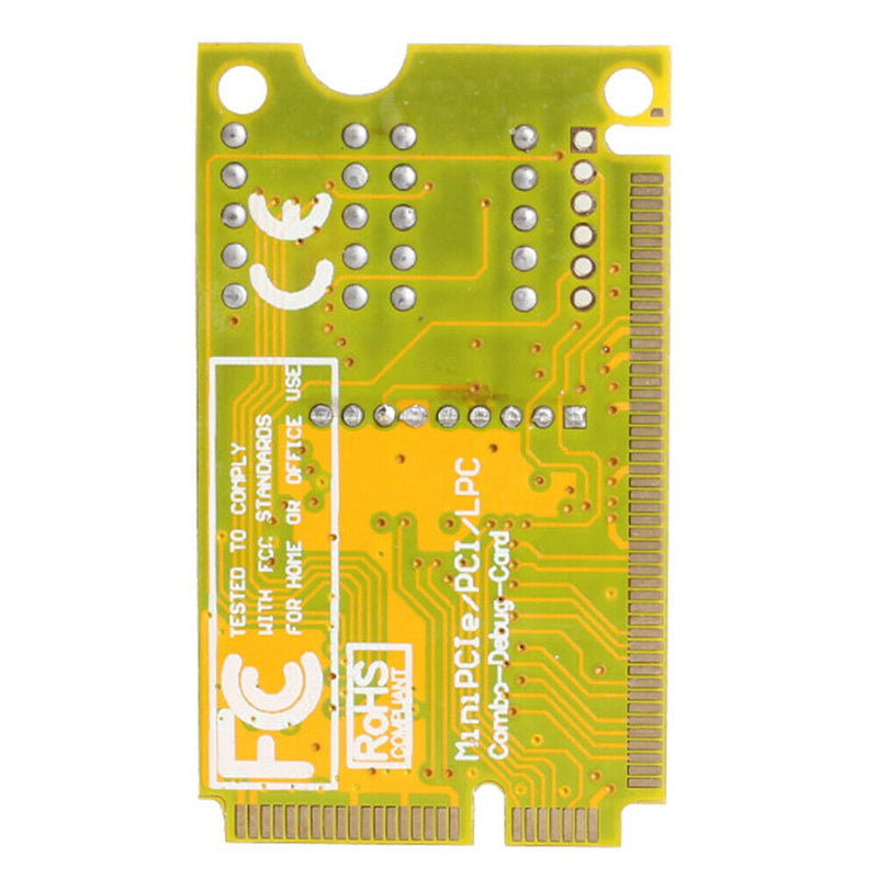 3IN1 Mini PCI PCI-E LPC PC Analyzer Tester Notebook Combo Debug Card Newly