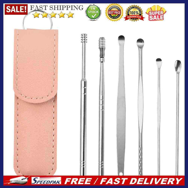 Multifunctional Anti-Itch Earwax Remover Ear Clean Tool Kit Gift for Adults
