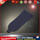 3 Holes Metal Bell Style Truss Rod Cover for Electrical Guitar Bass(Black) Newly