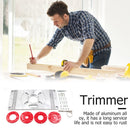 Router Table Insert Plate Woodworking Bench Trimming Machine Board (Red) Newly