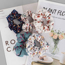 Hair Accessories Floral Girls Women Hair Scrunchies Hair Tie Hairband Elastic