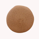 Round Cute Kids Girls Shoulder Bags Straw Woven Summer Messenger Mini Coin Purse