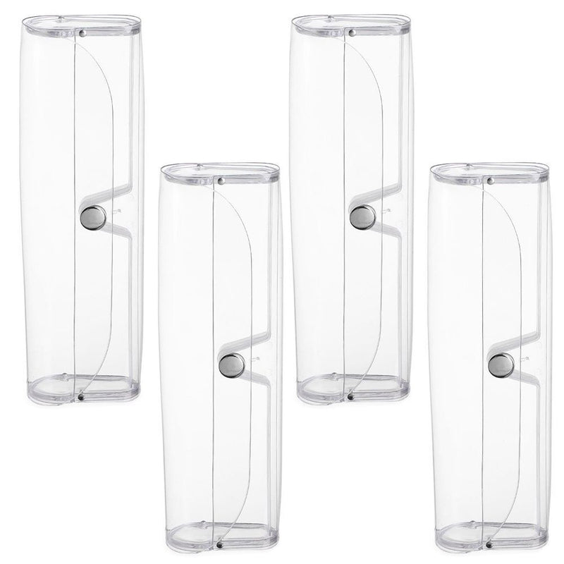 Women Transparent Portable Glasses Holder Glasses Box Plastic Eyeglasses Case
