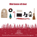 Fairy Door House Festive Decor Mini Elf House for Family Friends Neighbors Gifts
