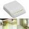 Wireless PIR Motion Sensor Night Light 7 LED Cabinet Y7Q0 S Powered Battery S2Y7