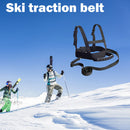 Kids Ski Safety Traction Harness Rope Adjustable Skiing Training Shoulder B