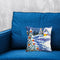 Snow Scene Stamped DIY Cross Stitch Throw Pillowcase 6CT Kit for Car Office Sofa