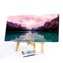 Hand Painted Digital Picture Landscape Frameless Painting By Number Handicraft