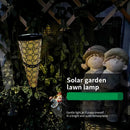 Solar Powered LED Garden Lights Posts Waterproof Outdoor Yards Path Lightings