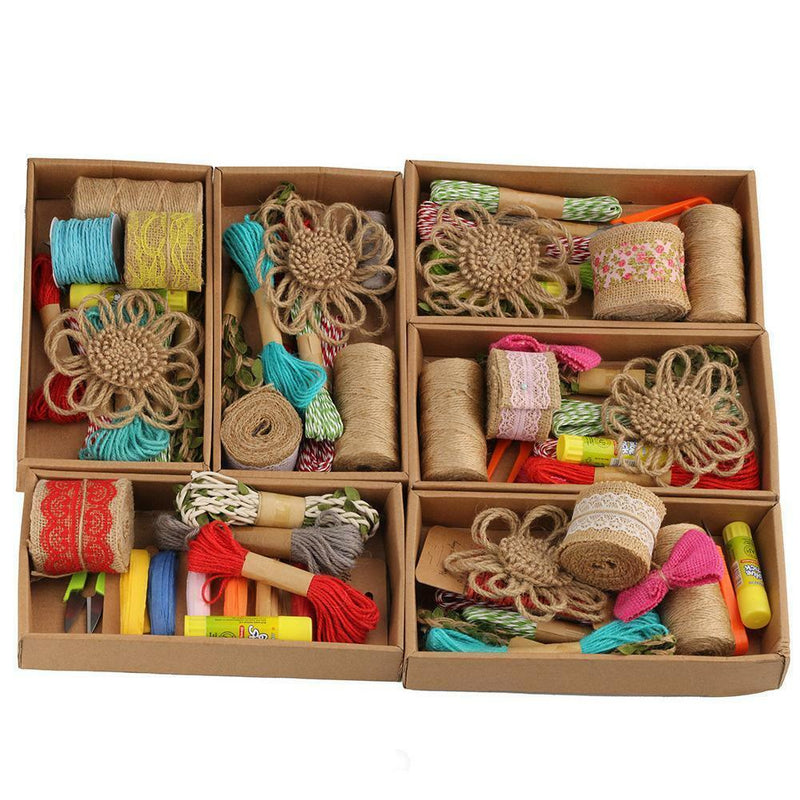 Handmade Knitting Material Package Kindergarten Background Wall DIY Twine Sets