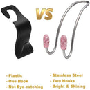 Car Hangers Seat Back Organizers Headrest Bag Rack Backseat Storage Hooks