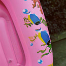 Thickened Inflatable Bathtub Portable Pool Swimming Ring for Kids (Pink) Newly