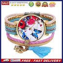 Lvpai Butterfly Flower Dial Quartz Watch Women Elephant Pendant Bracelet Watches