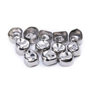12pcs Dental Instrument Metal Prefabricated Crown Dental Tools for Crown Fi
