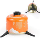 Camping Gas Canister Stand Can Tank Tripod Bottle Shelf Stove Base Holder