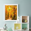 Autumn Maple Forest Diamond Painting Kits Full Round Drill Wall Decor Art Craft