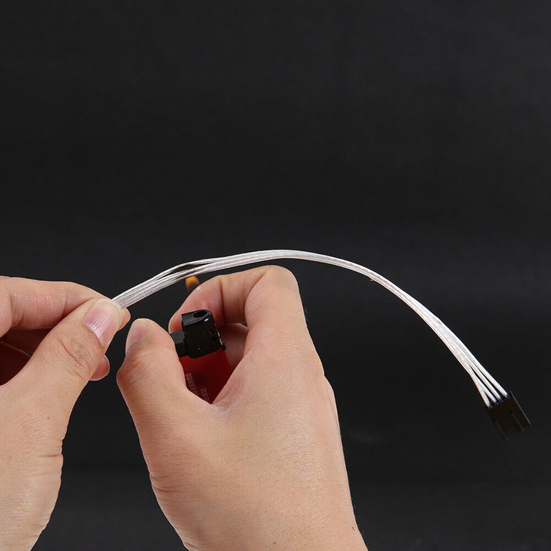 30cm 4Pin PWM Extension Cable 1 to 2 Way CPU Cooling Fan Splitter Adapter