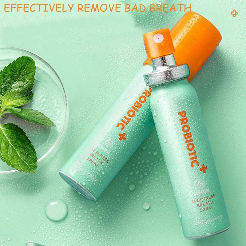 Unisex 15ml Fruity Breath Freshener Spray Lasting Breath For Men & Women Z8G4