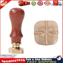 Square Wax Seal Stamp Present Shape Retro Lacquer Seal Metal Head Decor Newly