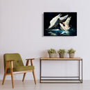Full Round 5D DIY Diamond Painting Two Swans Embroidery Mosaic Cross Stitch