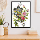 Temptation Light 14CT Stamped Cotton DIY Cross Stitch Embroidery (H795)