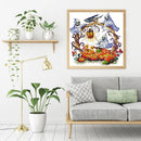 Partial Embroidery Halloween DIY Cross Stitch Kits Stamped 11CT Needlework