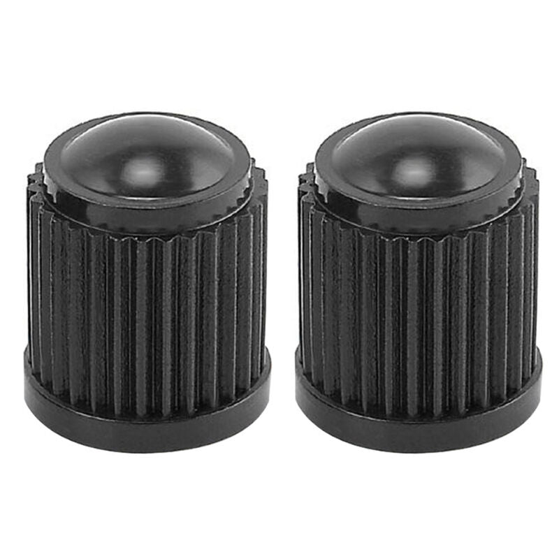 Plastic 100X Black Color Car Wheel Tire Universal Valve Stem Caps Air D  hot.