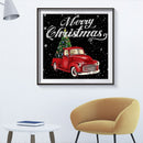 5D DIY Christmas Car Full Round Diamond Painting Kit Picture Artwork Craft