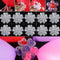 Wedding Supplies Party Decor Sealing Clip Flower Shape Balloon Sticks