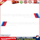 2pcs Car Stickers M Performance Limited Edition Side Door Decals (White) Newly