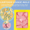 8pcs Mold Baking Christmas Cartoon Elk Santa Claus Cookie Cutter Diy Pastry`