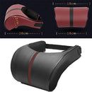 Lumbar Rest Pad Cushion PU Car Pillow Memory Foam Neck Support Headrest